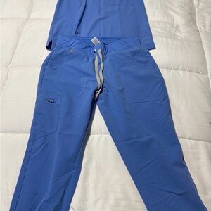 Blue Scrub Set